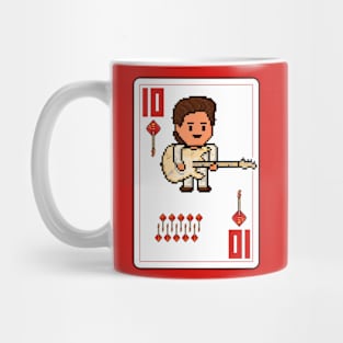 Pixelrockstars Ten of Diamonds Playing Card Mug